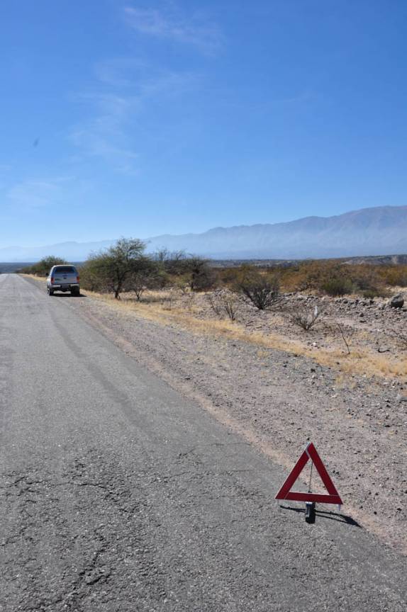 Batizando o triângulo da Fiona entre as cidades de Amaicha e Santa Maria, na Argentina